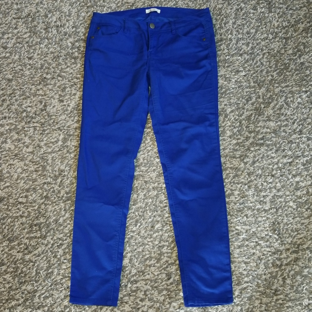Royal blue jeans